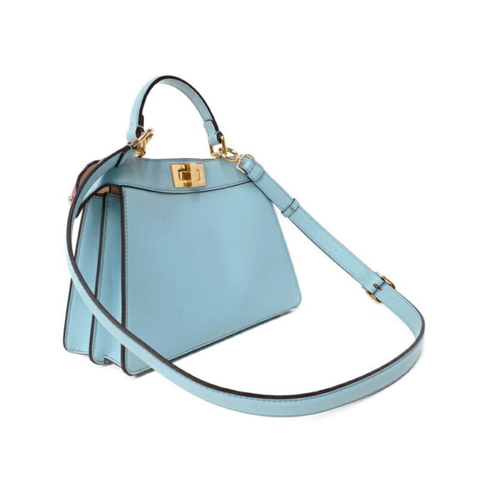 Fendi I See You Peekaboo Leather Shoulder Bag